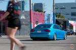 Volkswagen Passat in Blue on Vossen Wheels (LC-109T) 2017 года